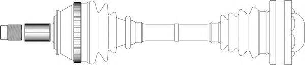 Приводной вал GENERAL RICAMBI FI3084