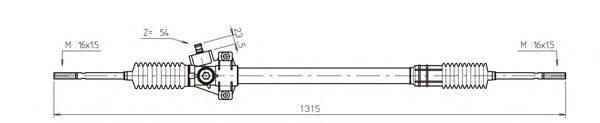 Рулевой механизм GENERAL RICAMBI FI4026