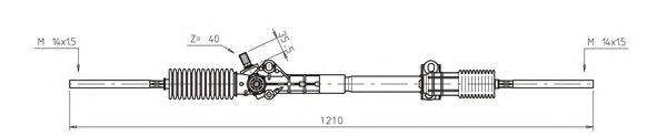 Рулевой механизм GENERAL RICAMBI RE4026