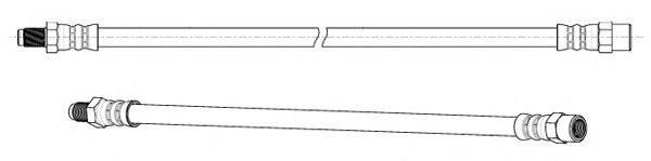 Тормозной шланг CEF 512593