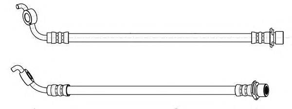 Тормозной шланг CEF 512997