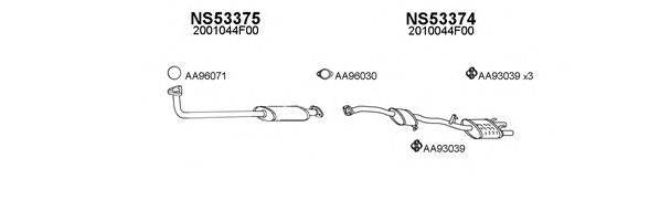 Система выпуска ОГ VENEPORTE 530066
