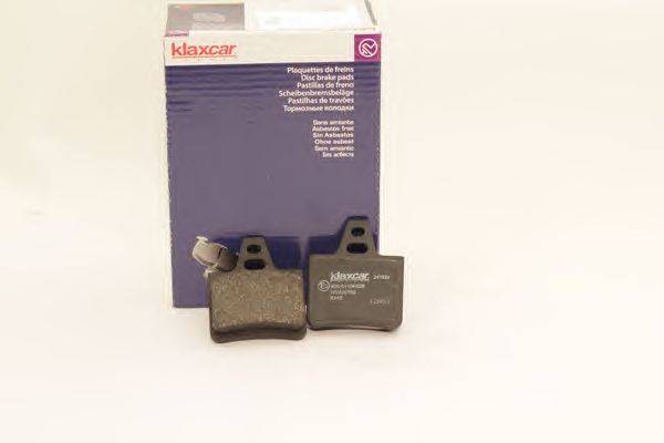 Комплект тормозных колодок, дисковый тормоз KLAXCAR FRANCE 24192