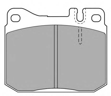 Комплект тормозных колодок, дисковый тормоз FREMAX FBP0294