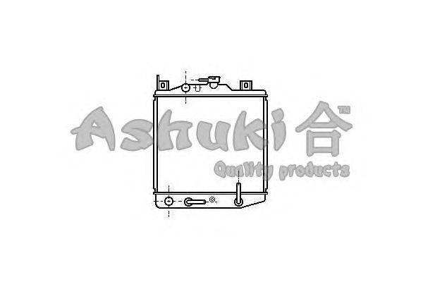 Радиатор, охлаждение двигателя ASHUKI K453-02