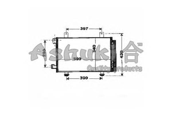 Конденсатор, кондиционер ASHUKI K462-03