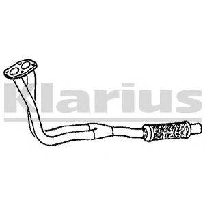 Труба выхлопного газа KLARIUS 140083