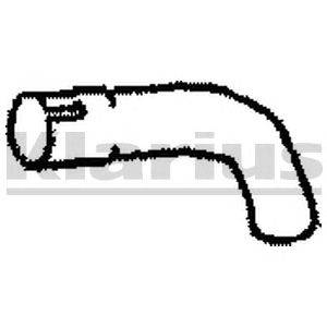 Труба выхлопного газа KLARIUS 110440