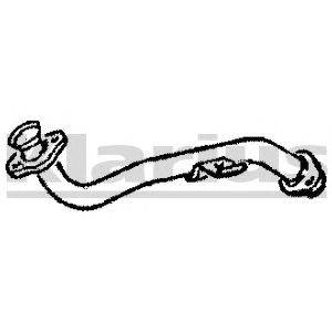 Труба выхлопного газа KLARIUS 120431