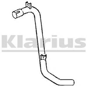 Труба выхлопного газа KLARIUS 140213