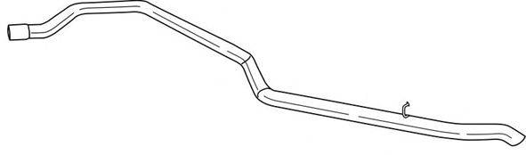 Труба выхлопного газа SIGAM 11714