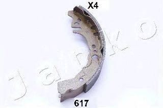 Комплект тормозных колодок ASHIKA GF617AF