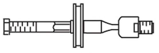 Осевой шарнир, рулевая тяга FRAP 2095