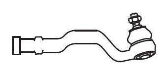 Осевой шарнир, рулевая тяга FRAP 4526