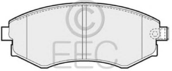 Комплект тормозных колодок, дисковый тормоз EEC BRP0719