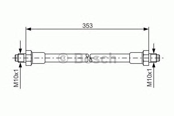 Тормозной шланг LUCAS ELECTRICAL 9003160