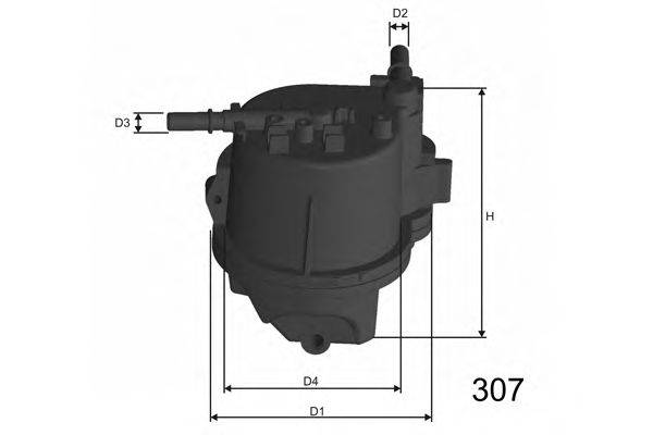 Топливный фильтр MISFAT F112A