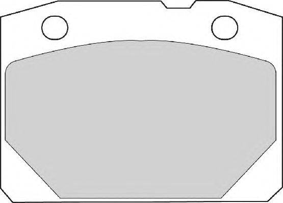 Комплект тормозных колодок, дисковый тормоз WAGNER WBP20166A