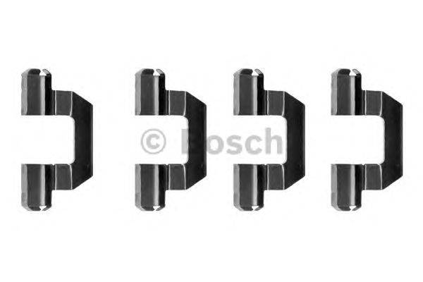 Комплектующие, колодки дискового тормоза BOSCH AP141