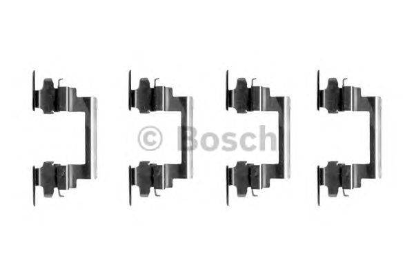 Комплектующие, колодки дискового тормоза BOSCH 1987474377