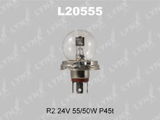 Лампа накаливания, фара дальнего света; Лампа накаливания, основная фара LYNXauto L20555