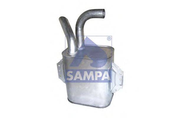 Средний / конечный глушитель ОГ SAMPA 010.455