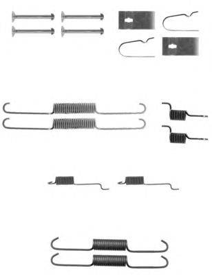 Комплектующие, тормозная колодка HELLA PAGID 8DZ 355 200-931