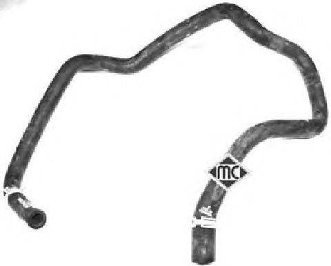 Шланг радиатора Metalcaucho 08766