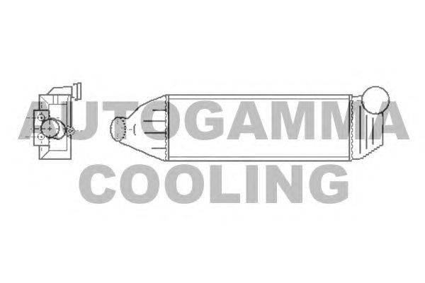 Интеркулер AUTOGAMMA 102402