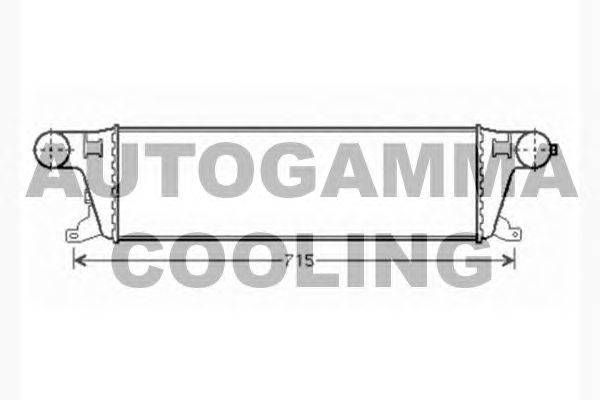 Интеркулер AUTOGAMMA 104485