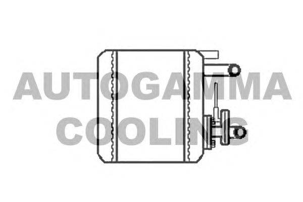 Теплообменник, отопление салона AUTOGAMMA 104954
