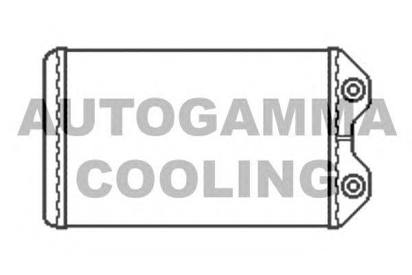 Теплообменник, отопление салона AUTOGAMMA 105372
