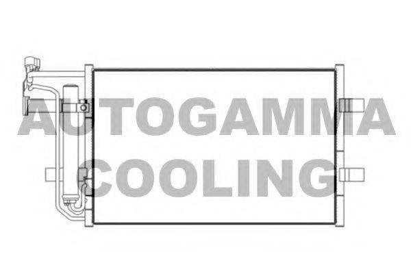 Конденсатор, кондиционер AUTOGAMMA 105969