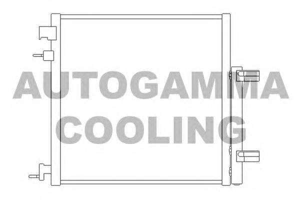 Конденсатор, кондиционер AUTOGAMMA 105977