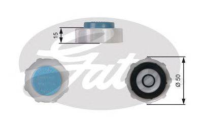 Крышка, резервуар охлаждающей жидкости GATES RC221