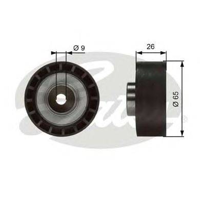 Паразитный / ведущий ролик, поликлиновой ремень GATES T36383