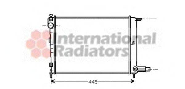 Радиатор, охлаждение двигателя PAPE 5032