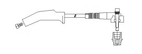 Провод зажигания NGK 850137