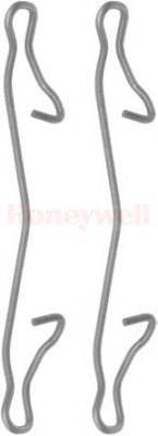 Комплектующие, колодки дискового тормоза BENDIX 792187B