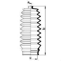 Пыльник, рулевое управление EKG 983862