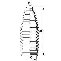 Пыльник, рулевое управление EKG 983986