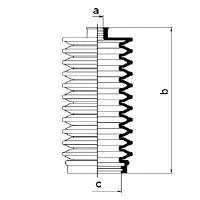 Пыльник, рулевое управление EKG 984028