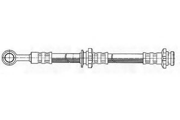 Тормозной шланг FERODO FHY2233