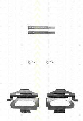 Комплектующие, колодки дискового тормоза OEMparts 440421