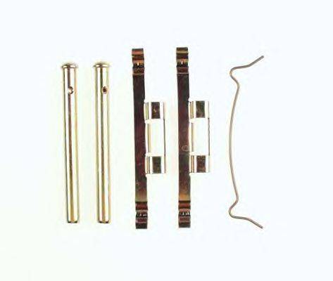 комплект принадлежностей, тормозной суппорт BUDWEG CALIPER 412020