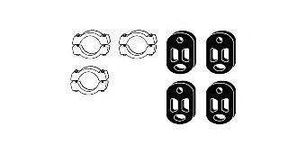 Монтажный комплект, система выпуска HJS 82 21 6819