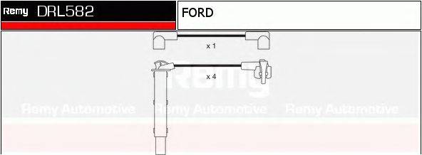 Комплект проводов зажигания DELCO REMY DRL582