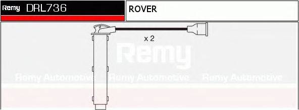 Комплект проводов зажигания DELCO REMY DRL736