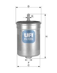 Топливный фильтр UFI 3157000