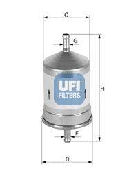 Топливный фильтр UFI 3156700